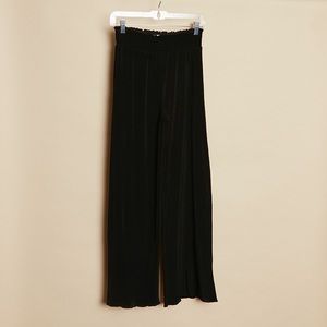 Ribbed Wide Leg Pants